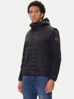 Napapijri Kurtka przejściowa D-Tosa NP0A88SC Czarny Regular Fit