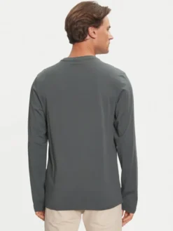 Napapijri Longsleeve Salis NP0A4HN7 Zielony Regular Fit