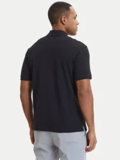 Napapijri Polo E-Small Box NP0A88TQ Czarny Relaxed Fit