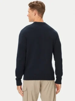Napapijri Sweter D-Mura C NP0A891U Granatowy Regular Fit