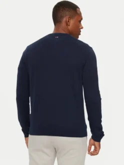 Napapijri Sweter Droz NP0A4I2G Granatowy Regular Fit