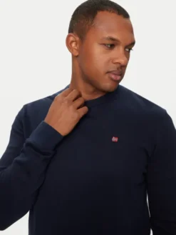 Napapijri Sweter Droz NP0A4I2G Granatowy Regular Fit