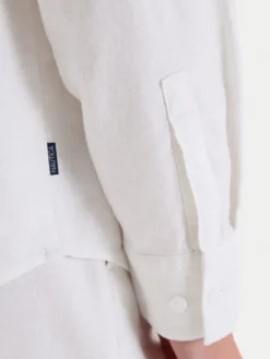 Nautica Koszula W126-NALST-1019- 01X Biały Regular Fit