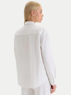 Nautica Koszula W126-NALST-1019- 01X Biały Regular Fit