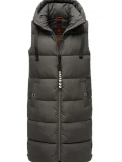Navahoo Bezrękawnik Schnuffelchen Czarny Casual Fit