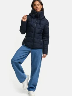 Navahoo Kurtka zimowa Amayaa Niebieski Regular Fit