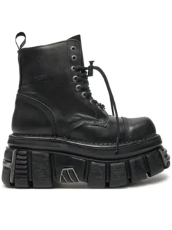 NEW ROCK Glany M-NEWMILI083-S37 Czarny