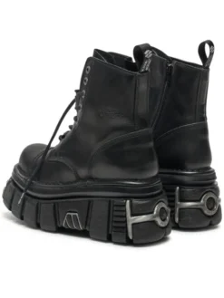 NEW ROCK Glany M-NEWMILI083-S37 Czarny