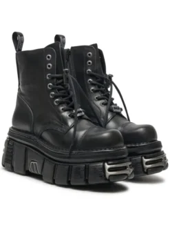 NEW ROCK Glany M-NEWMILI083-S37 Czarny
