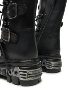 NEW ROCK Glany M-373-S4 Czarny