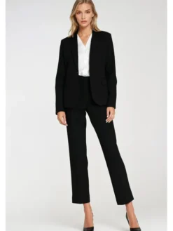 NIFE Bluzka B206 Écru Regular Fit