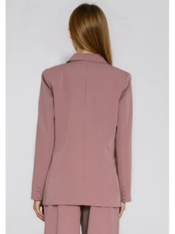 NIFE Marynarka Z88 Brązowy Oversize