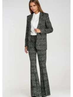 NIFE Marynarka Z84 Czarny Blazer Fit