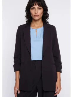 NIFE Marynarka Z98 Czarny Blazer Fit
