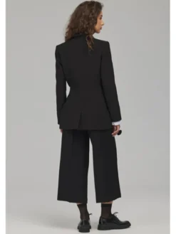 NIFE Marynarka Z104 Czarny Regular Fit