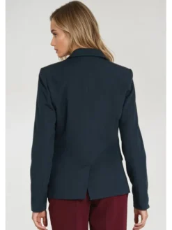 NIFE Marynarka Z83 Granatowy Classic Fit
