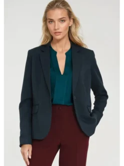 NIFE Marynarka Z83 Granatowy Classic Fit