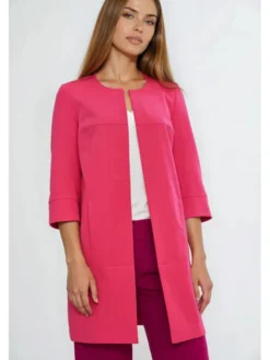 NIFE Marynarka Z92 Różowy Regular Fit