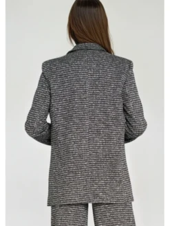 NIFE Marynarka Z84 Szary Blazer Fit