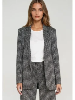 NIFE Marynarka Z84 Szary Blazer Fit