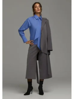 NIFE Marynarka Z104 Szary Regular Fit
