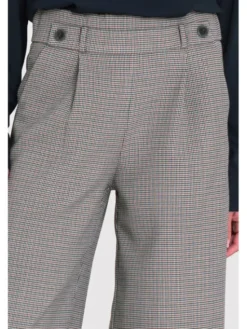 NIFE Spodnie materiałowe SD125 Szary Wide Leg