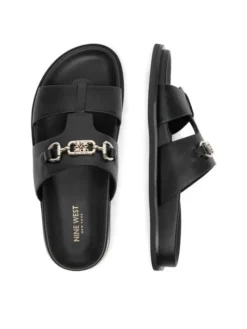 Nine West Klapki CEO-JDNW-05 Czarny