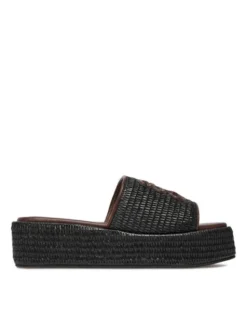 Nine West Klapki EO-259-8201 Czarny
