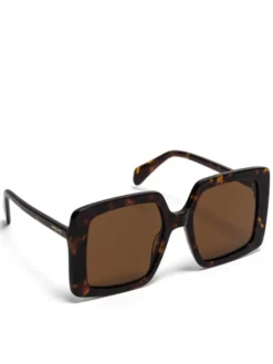 Nine West Okulary przeciwsłoneczne NW 6629S Brązowy