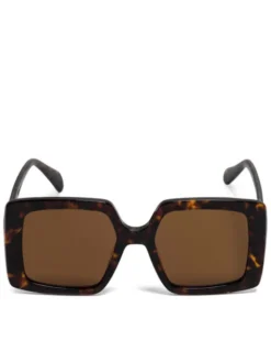 Nine West Okulary przeciwsłoneczne NW 6629S Brązowy