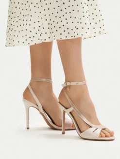 Nine West Sandały EO-LS1005252-1 Écru