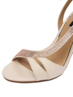 Nine West Sandały EO-LS1005252-1 Écru