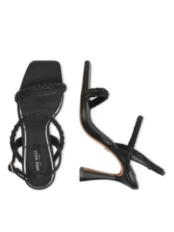 Nine West Sandały EO-LS95066-25 Czarny
