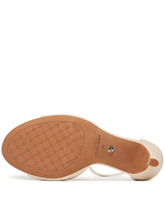 Nine West Sandały S4S16766 Beżowy