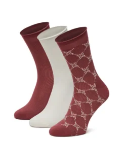 Nine West Skarpety długie BR_NW_01_Z_SS25 (3 PACK) Kolorowy