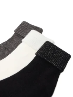 Nine West Skarpety długie CEO_KR_NW_101_W_AW25_(3-PACK) Kolorowy