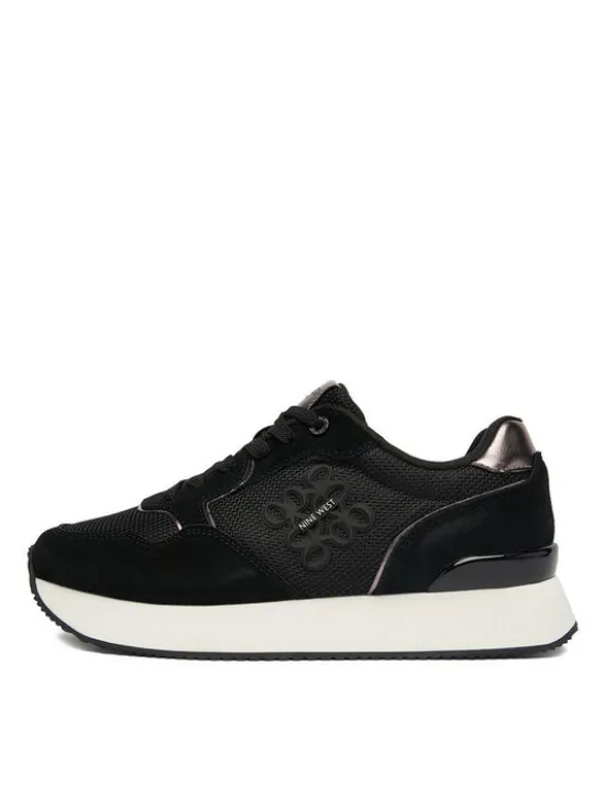 Nine West Sneakersy EO-H24049 Czarny