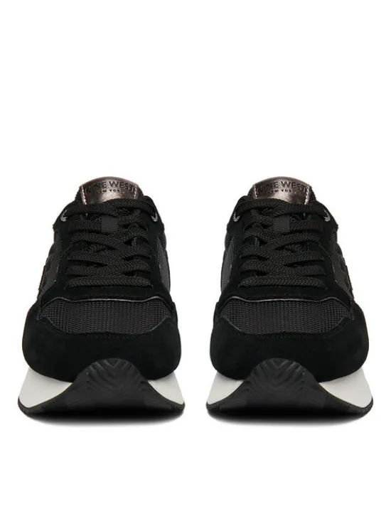 Nine West Sneakersy EO-H24049 Czarny