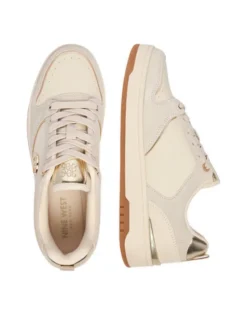 Nine West Sneakersy EO-RLY-N2601 Kremowy