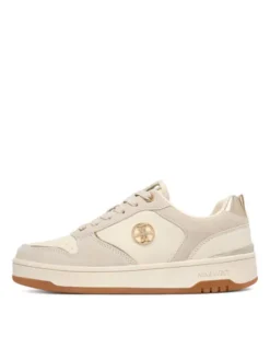 Nine West Sneakersy EO-RLY-N2601 Kremowy