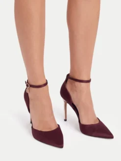 Nine West Szpilki CEO-CWBFS255 Bordowy