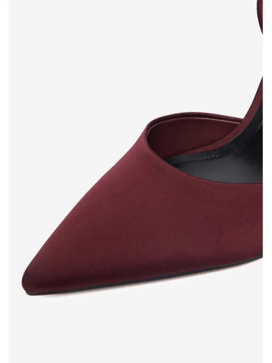 Nine West Szpilki CEO-CWBFS255 Bordowy