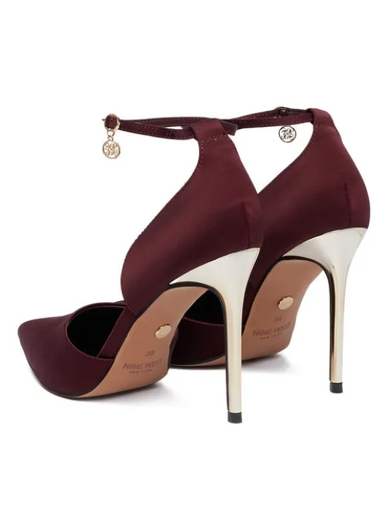 Nine West Szpilki CEO-CWBFS255 Bordowy
