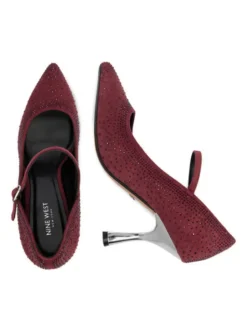 Nine West Szpilki CEO-LP90858-296 Bordowy