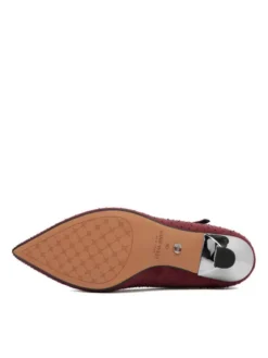 Nine West Szpilki CEO-LP90858-296 Bordowy