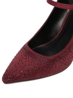 Nine West Szpilki CEO-LP90858-296 Bordowy