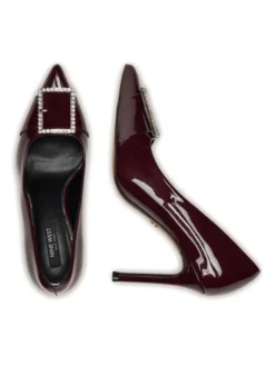 Nine West Szpilki CEO-LUBNA-01 Bordowy