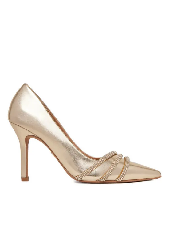 Nine West Szpilki CEO-MARIAM-01 Złoty