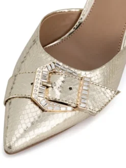 Nine West Szpilki SJ1489-6 Złoty