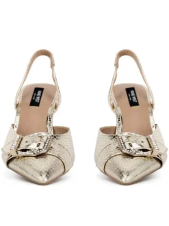 Nine West Szpilki SJ1489-6 Złoty
